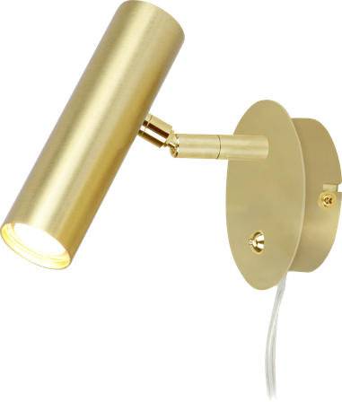 Aneta Lighting Artic 60009-25 Vegglampe 6 W LED, 540 lm, 3000 K Matt messing, Belysning