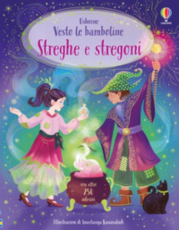 Streghe e stregoni. Con adesivi. Ediz. a colori Fiona Watt