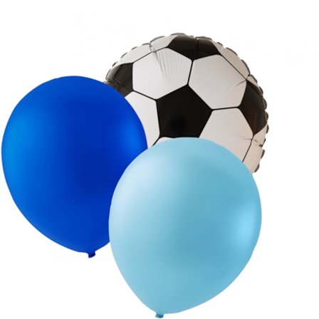 Favoritlaget - 21 ballonger för alla riktiga fotbollsfans.