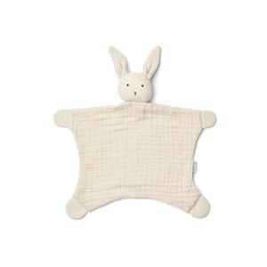 Liewood Sandy Addison Cuddle Blanket One Size - First toys and baby toys - One size - Cream