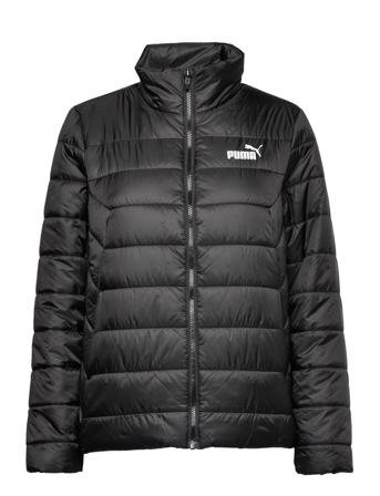 Ess+ Elevated Padded Jacket Fôret Jakke Svart PUMA