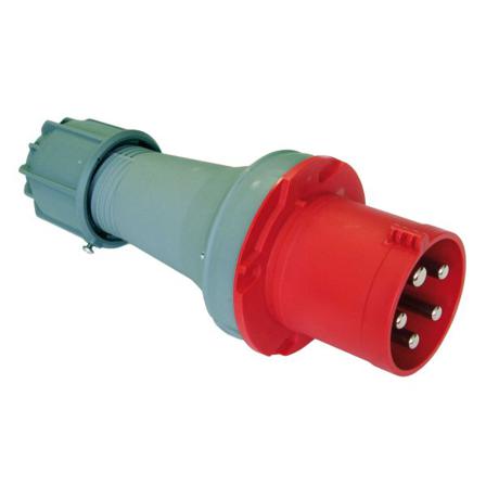 Garo Basic Støpsel IP44 5-polet 63 A 6 h, rød, Stikkontakter & kabler