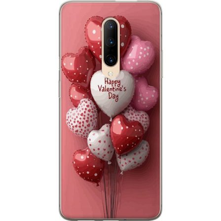 Kompatibelt Mobildeksel til OnePlus OnePlus 7 Pro Valentinsballonger