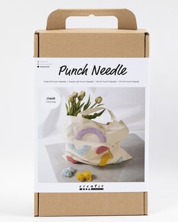 Bastel Punch Needle Textilbeutel - Creativ Company
