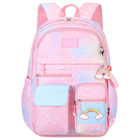 Skolerygsæk til grundskolen, åndbar førskolerygsæk til bøger til elever