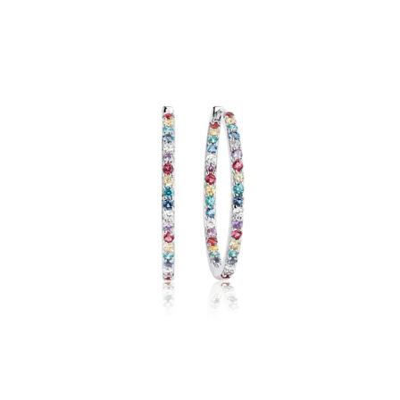 Sif Jakobs Bovalino Earrings , Grijs , Dames , Maat: ONE Size