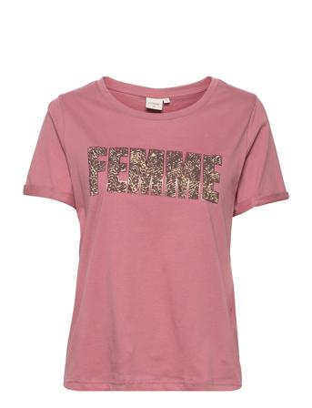 Crrory T-Shirt Pink Cream