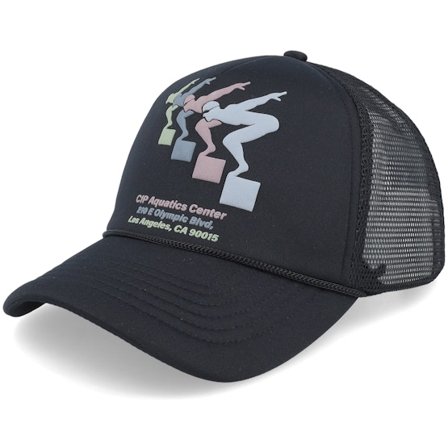 Coney Island Picnic - Black trucker Czapka Z Daszkiem - Avant Gardening Hat Grey White Trucker @ Hatstore