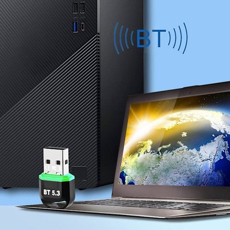 1/2/3PCS USB Bluetooth 5.3 Dongle Adapter för Laptop PC Högtalare Trådlös Mus Tangentbord Ljudmottagare Sändare USB Adapter