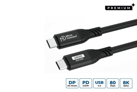 MicroConnect Premium USB4 Gen 4 USB-C