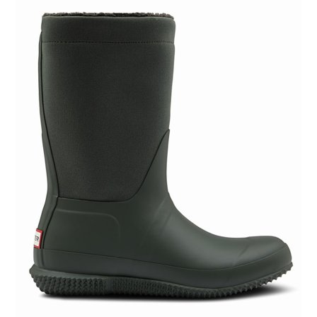 Hunter Boots Ltd Women's Original Insulated Roll Top Sherpa Boots Women wellington boots Green 37
