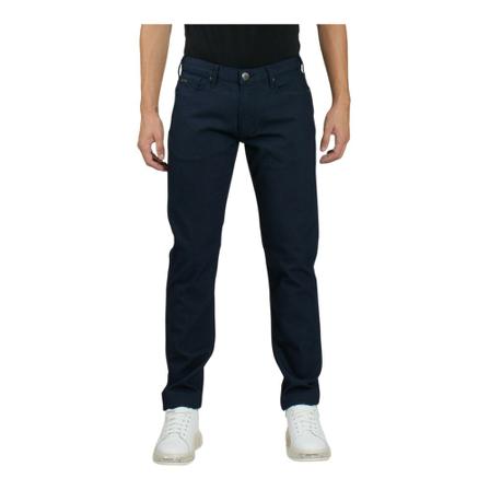 Emporio Armani Straight Bukser Blå, Herre Bukser, Størrelse: W40