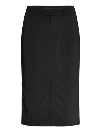 Lauren Ralph Lauren Stretch Cady Pencil Skirt - Black - 42
