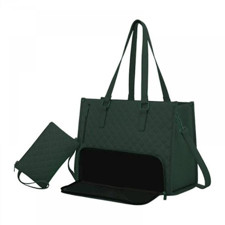 (Grön) Dam Lunchväska Lunchlåda Väska Dator Axelväska Handväska kompatibel med Casual Office-Good
