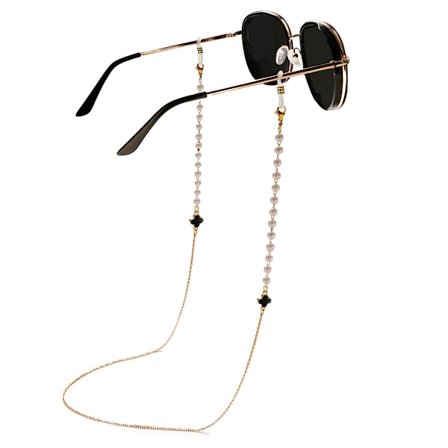 Spectacles Chain Vintage Rostfritt Stål Glasögon Kedja Su