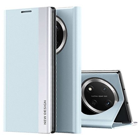 Honor Magic7 Lite 5G/X9c 5G/X60 Pro 5G Kotelo Pudotussuoja PU-nahkainen puhelinkotelo jalustalla, taivaansininen