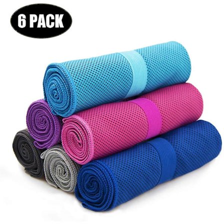 3 stk Kølende Håndklæde Is Håndklæde Til Nakke, Mikrofiber Køligt Håndklæde