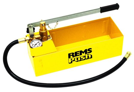 REMS Push Prøvetrykkingspumpe 12 l, VVS-utstyr