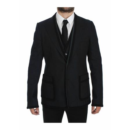 Dolce & Gabbana Formal Blazers Blå, Herre Jakkesæt Blazer