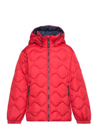 Down Jacket, Fossila Outerwear Jackets & Coats Quilted Jackets Rød Reima*Betinget Tilbud