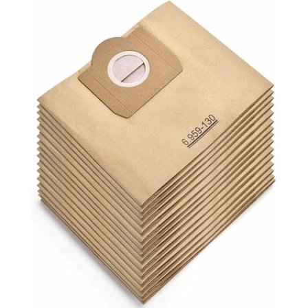 15-pak støvsugerposer til Karcher 6.959-130.0 WD3 WD3P MV3