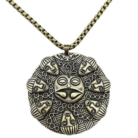 Buddha Ogma Medaljong Om Yoga Buddhisme Stor Hengesmykke Vintage Halskje Bijoux Homme Amulet Talisman Tilbehør Dropship Leverandør 1
