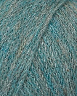 Garn Drops Sky Turkis/grå - Drops Design