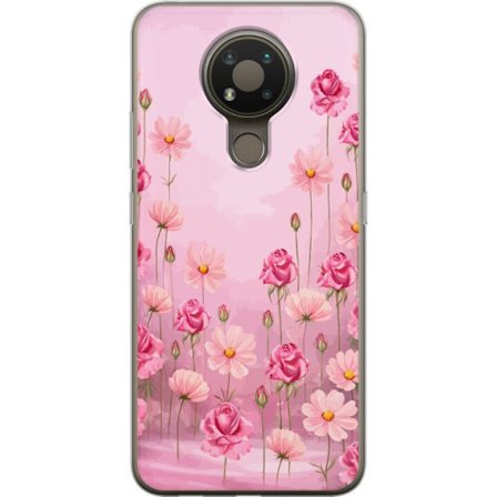 Kompatibelt Mobildeksel til Nokia 3.4 Petal Reverie Soft Blush