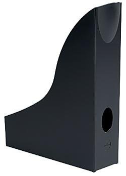 DURABLE Magazine File Catalogue & Brochure Storage Organiser Rack A4 Black - 1701711060
