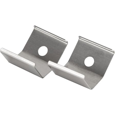 Hide-a-Lite Art Corner Monteringsklips til Art Corner, aluminium, 2-pakk, Installasjonsmaterial