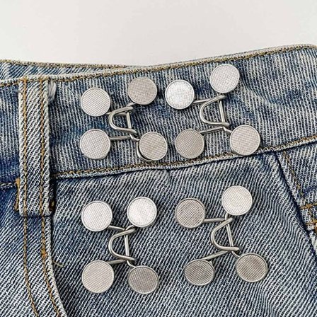 4 stk justerbare knapstifter knapclips 4 4