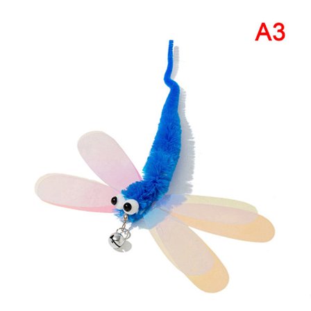 Cat Teaser Wand Refill Rolig Butterfly Kitten Teaser Stick Repl