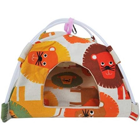 Fågelhängmatta Tält Bo Parakit Sovande Säng Söt Liten Djur Ekorre Igelkott Habibat