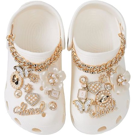 Sko Charms til Blomster Croc Charms, 22 stk. Sko Charms til Croc Charms | Armbånd Tilbehør | Festartikler | Fødselsdagsgave