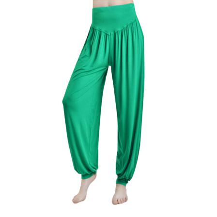 Kvinnor Sport Yoga Byxor Hög Midja Lantern Running Fitness