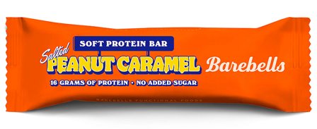 Barebells Proteinbar Soft Peanut Caramel 55 g, Helse & Madvarer, Protein & Energi, Energi- Og Proteinbarer