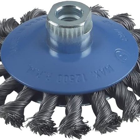 Tillbehör 2608622011 Konisk borste 12500 varv/min diameter 100 mm / tråd 0,5 mm x 12 mm