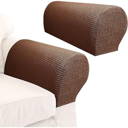 2 stk. Armlænsbetræk Spandex Strækstof Vandafvisende Armkapsler Anti-slip