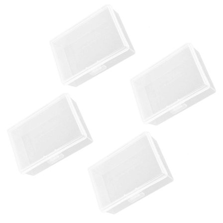 4 st Klar Plast Poker Kort Organiserare Spelkort Förvaringslåda Hållare för Utomhus Inomhusbruk Lätt att Använda[HK]