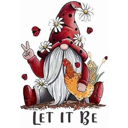 30*40 Jultomten Diamantmålning Julserie Utrikeshandel