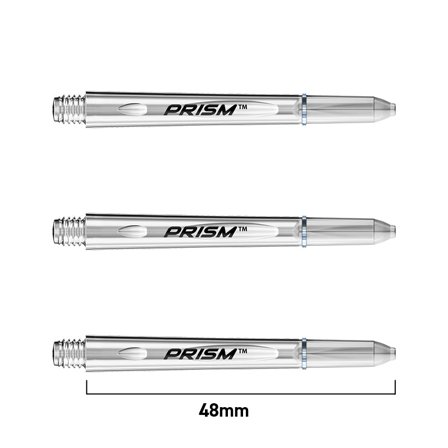 Winmau Prism 1.0 Polycarbonate Shafts | Winmau.com Medium / Clear