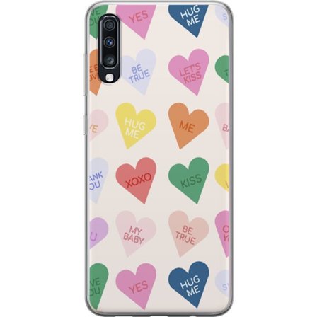 Yhteensopiva Puhelinkuori Samsung Samsung Galaxy A70 Karkkisydämet