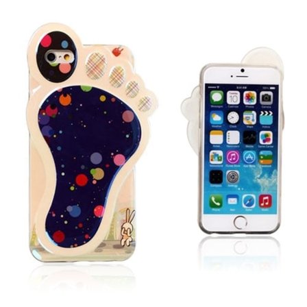 3D Foot (farverige prikker) iPhone 6 Cover