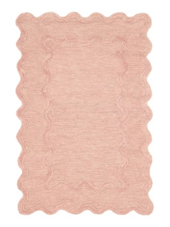 Wool Rug Clara Dusty Pink Small Oeko-Tex