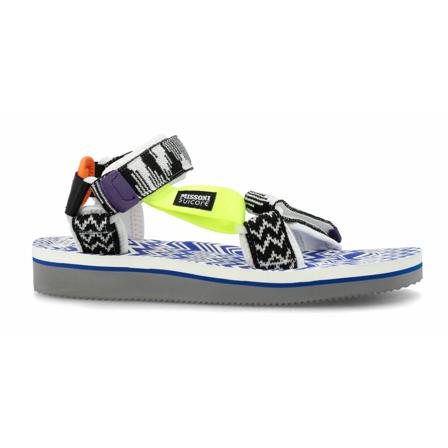 Suicoke, Flat Sandals Zwart, Heren, Maat:40 EU