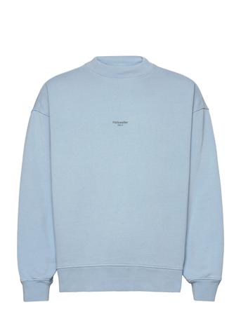 M. Mezzanine Oslo Crew 22-02 Sweat-shirt Genser Blå HOLZWEILER