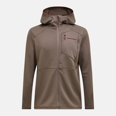 Peak Performance - Trail Polartec Power Grid Zip Hood Homme