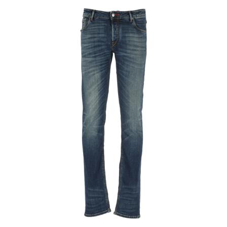 Hand Picked, Trousers Blauw, Heren, Maat:W38