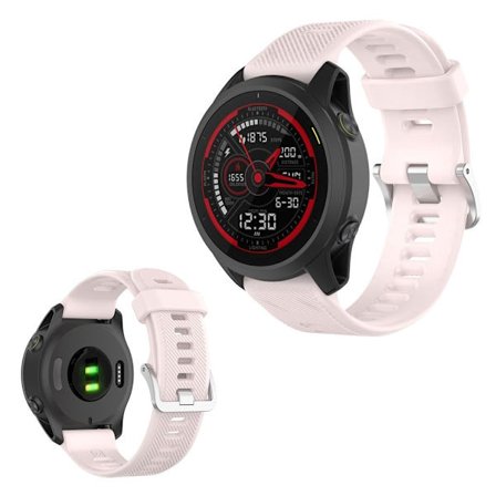 Garmin Forerunner 745 silikoninen kellonauha - Pinkki