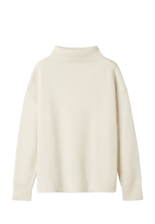 Åhléns Stickad jumper BELL Tröjor Vit XL